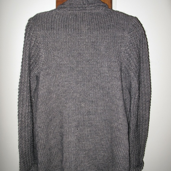 ELSAMANDA ANTHROPOLOGIE Cable Knit Cardigan M - Picture 5 of 14